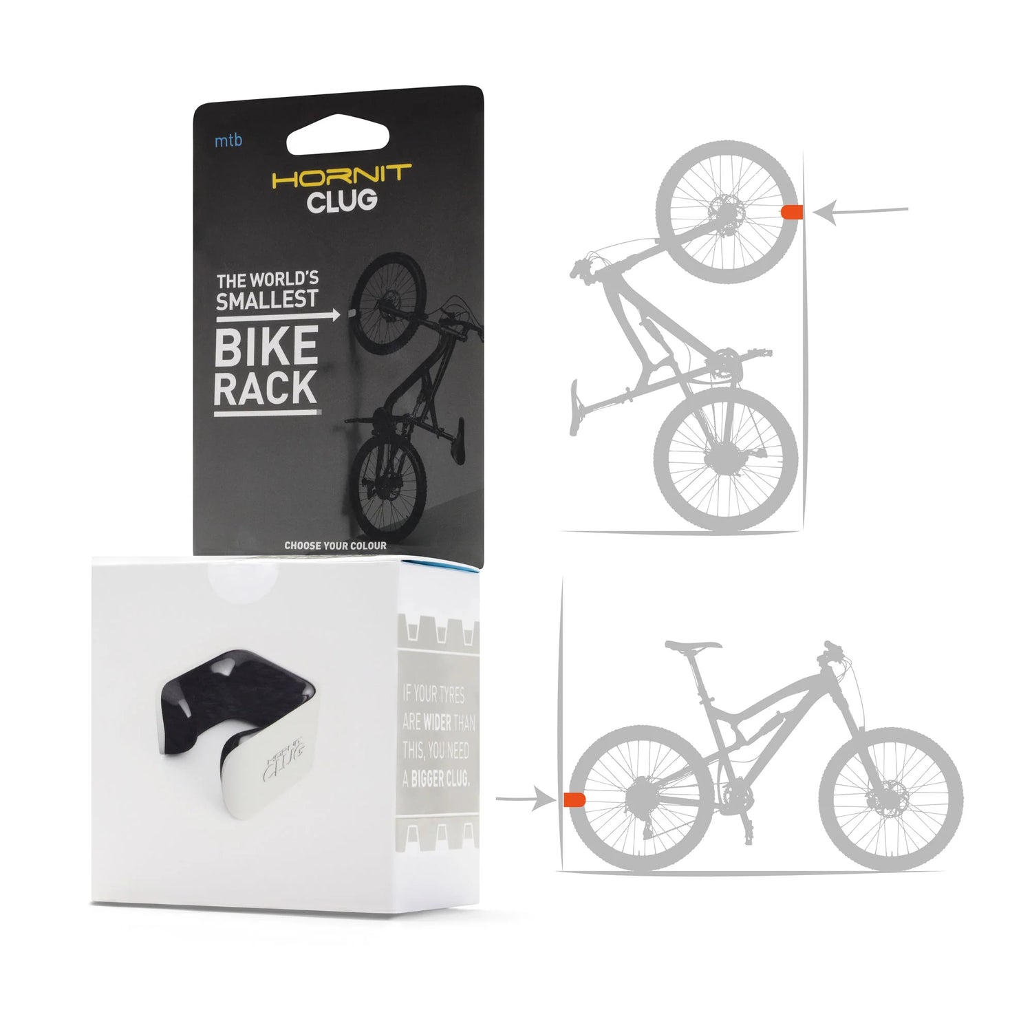 Clug MTB XL 2.3&quot; - 2.7&quot;